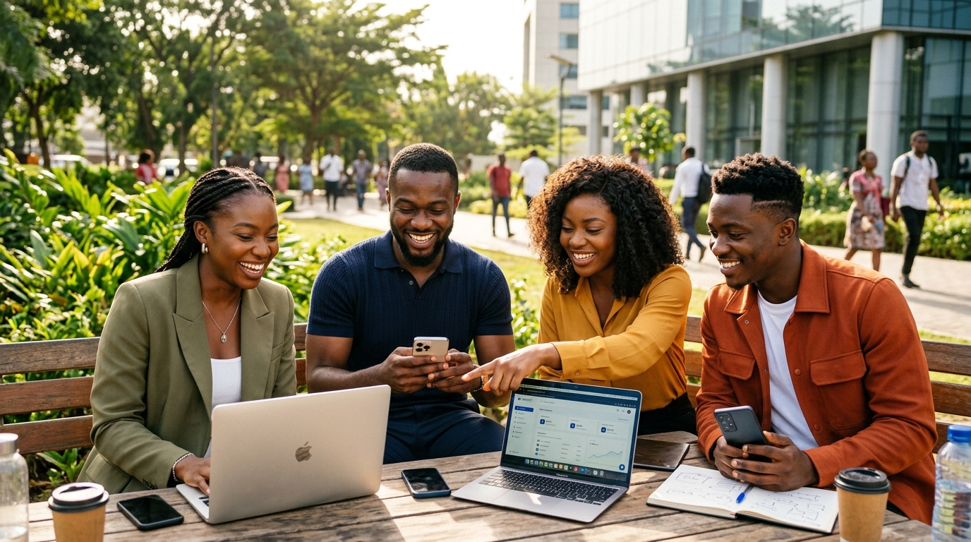 Young Africans saving, investing, and sourcing electronics with RyteLink